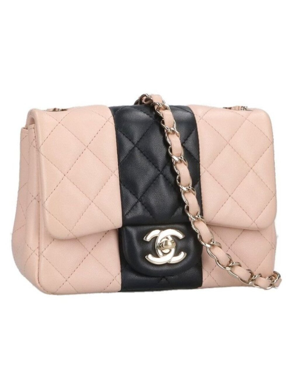 Chanel Mini Quilted Lambskin Chain Shoulder Bag